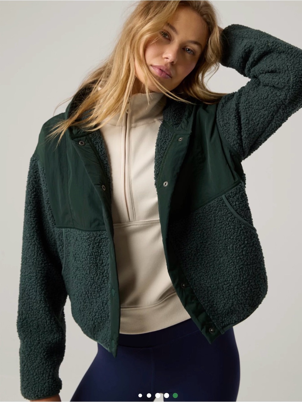 OFFLINE By Aerie Fluff Love Sherpa Jacket